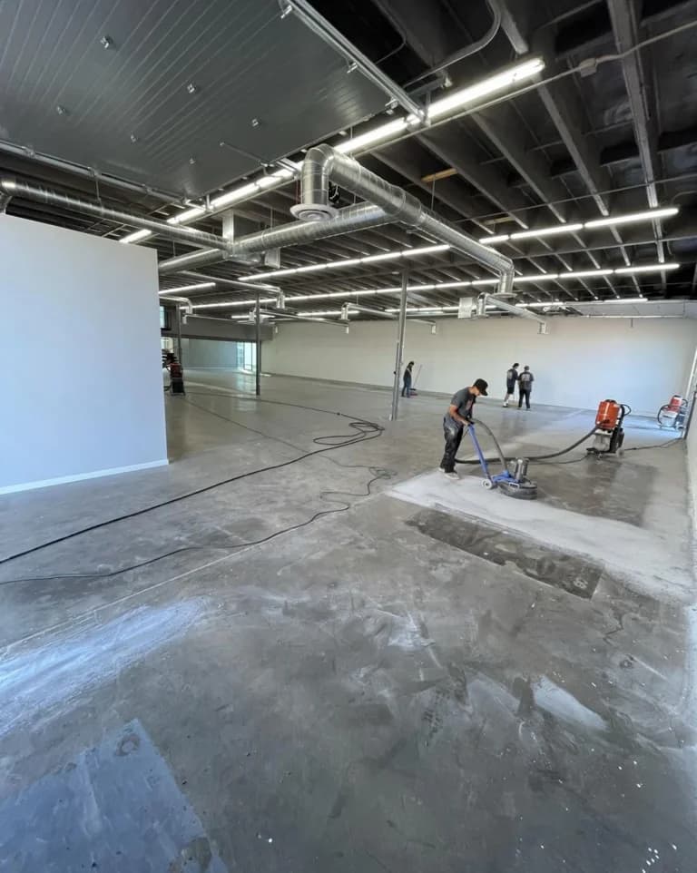 Completed garage floor project 3