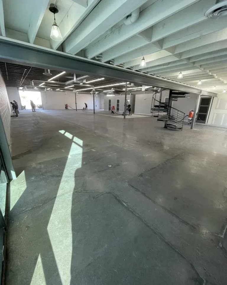 Completed garage floor project 5